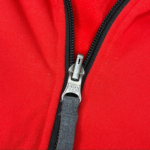 686 Jacket Youth XL Zip‎ Front Lightweight Red Jogger Embroidered Logo Womens SM - Picture 10 of 14